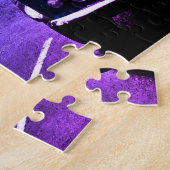 パズルミニクーパーモリスバントブラウ ジグソーパズル (側面)