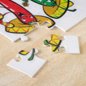 パズルメキシカンピーマン ジグソーパズル (側面)