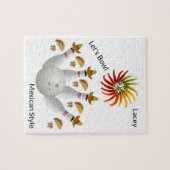 パズルメキシカンホットペッパーボーリングボールピン ジグソーパズル (横)