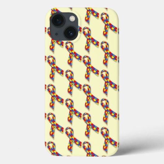 パズルリボン Case-Mate iPhoneケース (裏面)