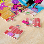 パズルレインボーズアフリカンガール ジグソーパズル (側面)