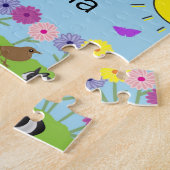 パズルレインボーパロツラビットサンフローラ ジグソーパズル (側面)