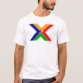 パズルレターXモノグラム Tシャツ