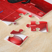 パズルレッドローズフローラサイコロ ジグソーパズル (側面)