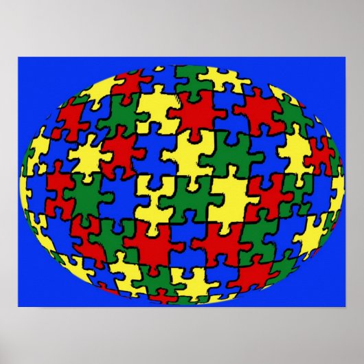 パズルワールドカード ポスター (正面)