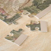 パズルヴィンテージイラストレーションアールヌーボー ジグソーパズル (側面)