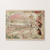 パズルヴィンテージイラストレーションアールヌーボー ジグソーパズル (横)