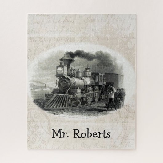 パズルヴィンテージ列車 ジグソーパズル (縦)