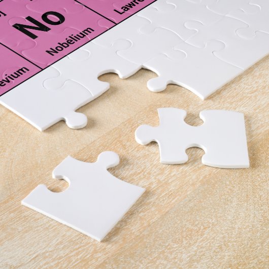 パズル中の要素の定期フランスの表 ジグソーパズル (側面)