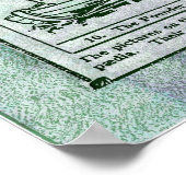 パズル写真名プリント ポスター (角)