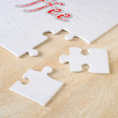 パズル前後のコーヒーさくらんぼ ジグソーパズル (側面)