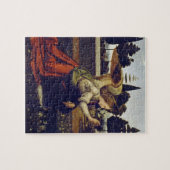 パズル印刷可能 | Da Vinci受胎告知 ジグソーパズル (横)