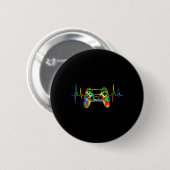 パズル受け入れキッズビデオゲーム自閉症意識 缶バッジ (正面&裏面)