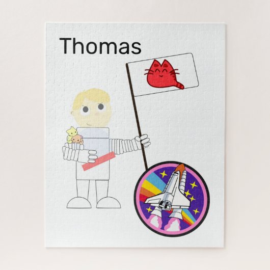 パズル宇宙飛行士 ジグソーパズル (縦)