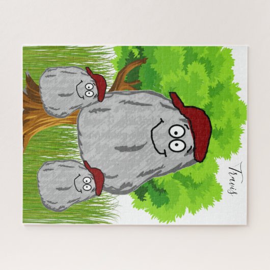 パズル岩 ジグソーパズル (横)