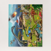 パズル恐竜ジュラシックパーク動物パズルディノ ジグソーパズル (縦)