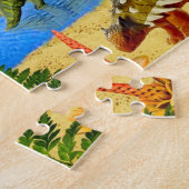 パズル恐竜ジュラシックパーク動物パズルディノ ジグソーパズル (側面)