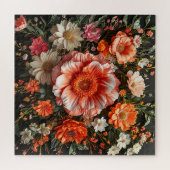 🌺 パズル愛好家のための鮮やかな花束アート 🌺 ジグソーパズル (横)