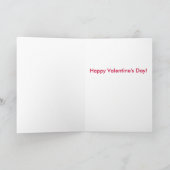 パズル愛幸せなバレンタインデーカード シーズンカード (内部)