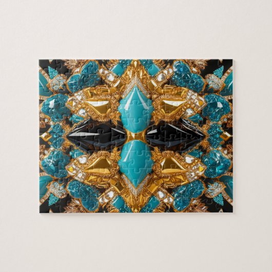 パズル抽象芸術モダンデザインバハマカラー ジグソーパズル (横)