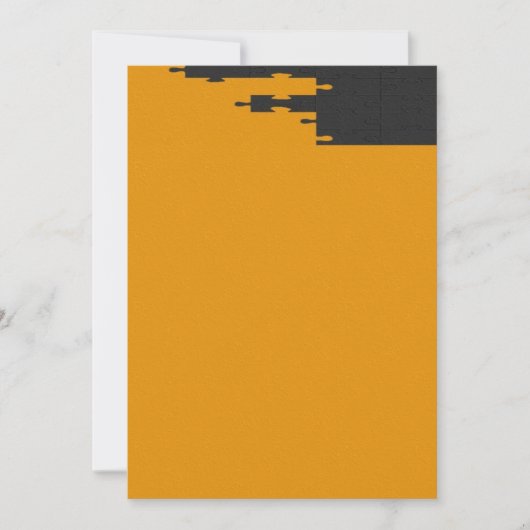 パズル招待状 招待状 (正面)