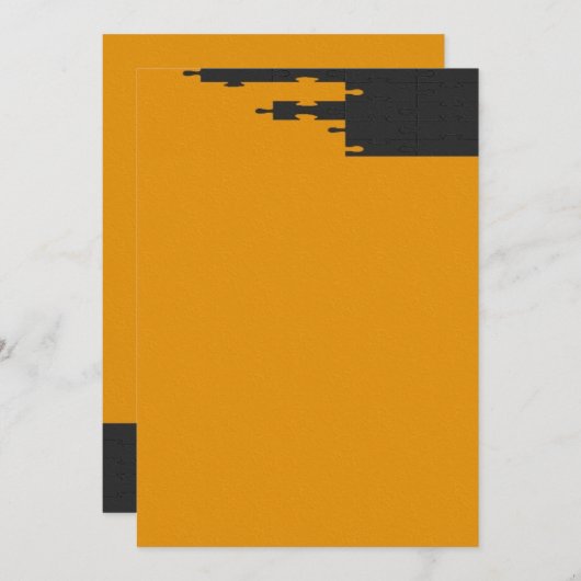 パズル招待状 招待状 (正面/裏面)