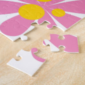 パズル春カロッツバニーラビットフローラ ジグソーパズル (側面)