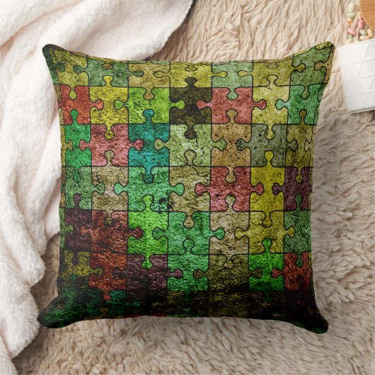 パズル枕 クッション (ブランケット)