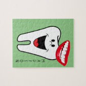 パズル歯 ジグソーパズル (横)