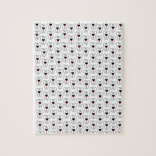 パズル歯 ジグソーパズル (縦)