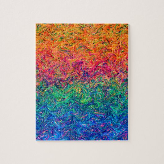 パズル流体カラー ジグソーパズル (縦)