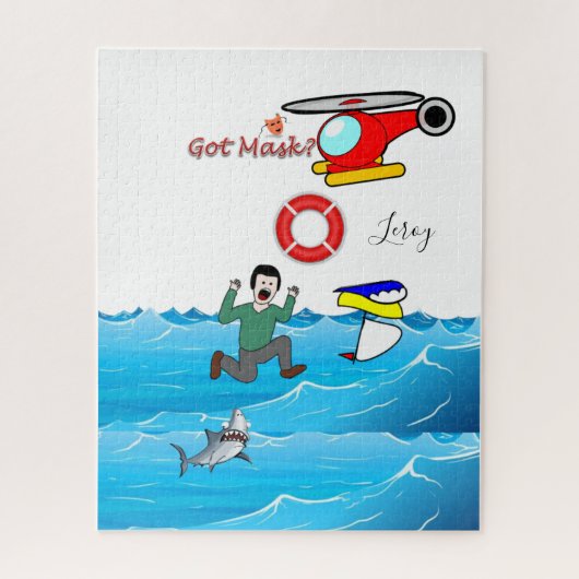 パズル海得シャーク? ジグソーパズル (縦)