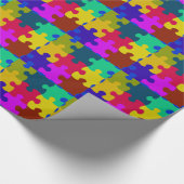 パズル片包み紙 ラッピングペーパー (角)