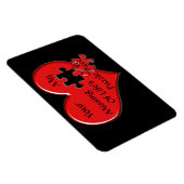 パズル片恋しく思磁石 マグネット (右側)