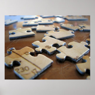 パズル片 ポスター