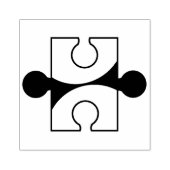 パズル片 ラバースタンプ (インプリント)