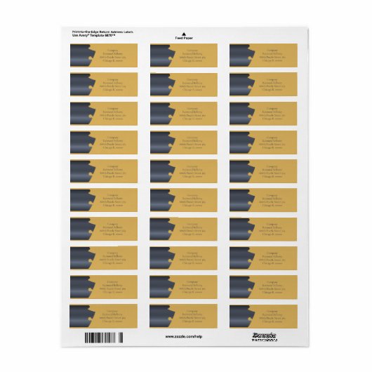 パズル片 ラベル (フルシート)