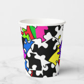 パズル片 紙コップ (裏面)