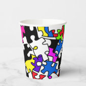 パズル片 紙コップ (左)