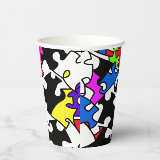 パズル片 紙コップ (右)