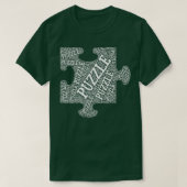 パズル片 Tシャツ (デザイン正面)