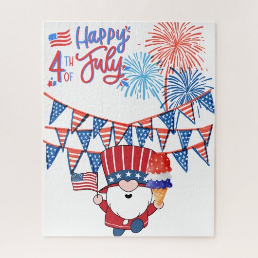 パズル独立記念日 ジグソーパズル (縦)