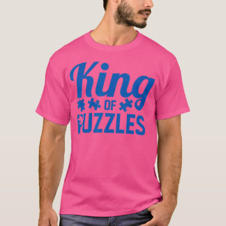 パズル王 パズル好きな人への面白いギフト Tシャツ