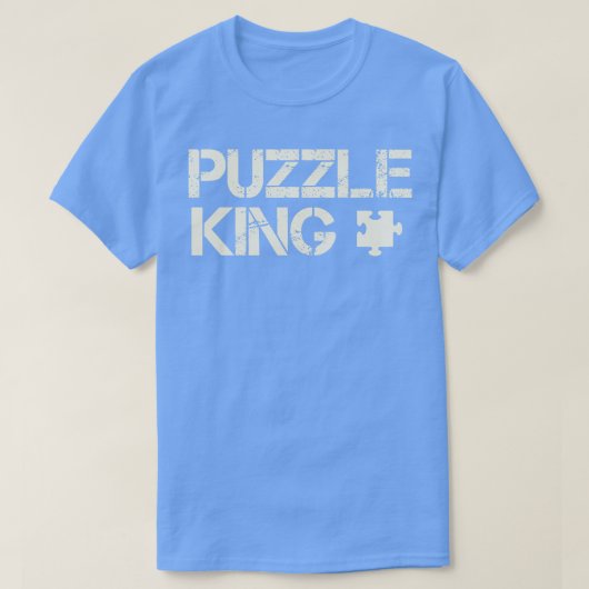 パズル王 Tシャツ (デザイン正面)