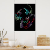 パズル球 ポスター (キッチン)