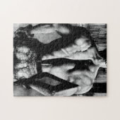 パズル男性へ11x14オスのボディビルダーのギフトボックス ジグソーパズル (横)