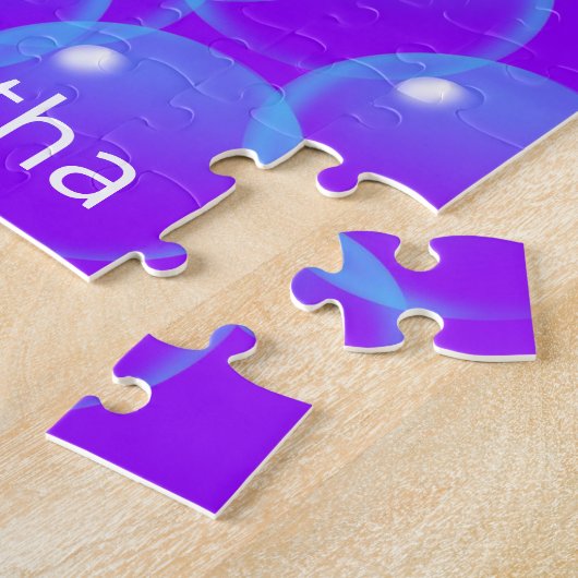 パズル白と黒ペンギンイエローダックス風呂 ジグソーパズル (側面)