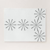 パズル白黒ドット ジグソーパズル (横)