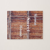 パズル素朴ウッドホームスウィートホーム ジグソーパズル (横)