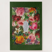 パズル結婚を愛する父母の記念日 ジグソーパズル (縦)